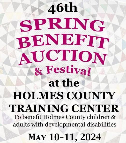 46th Spring Benefit Auction & Festival at the Holmes County Training Center