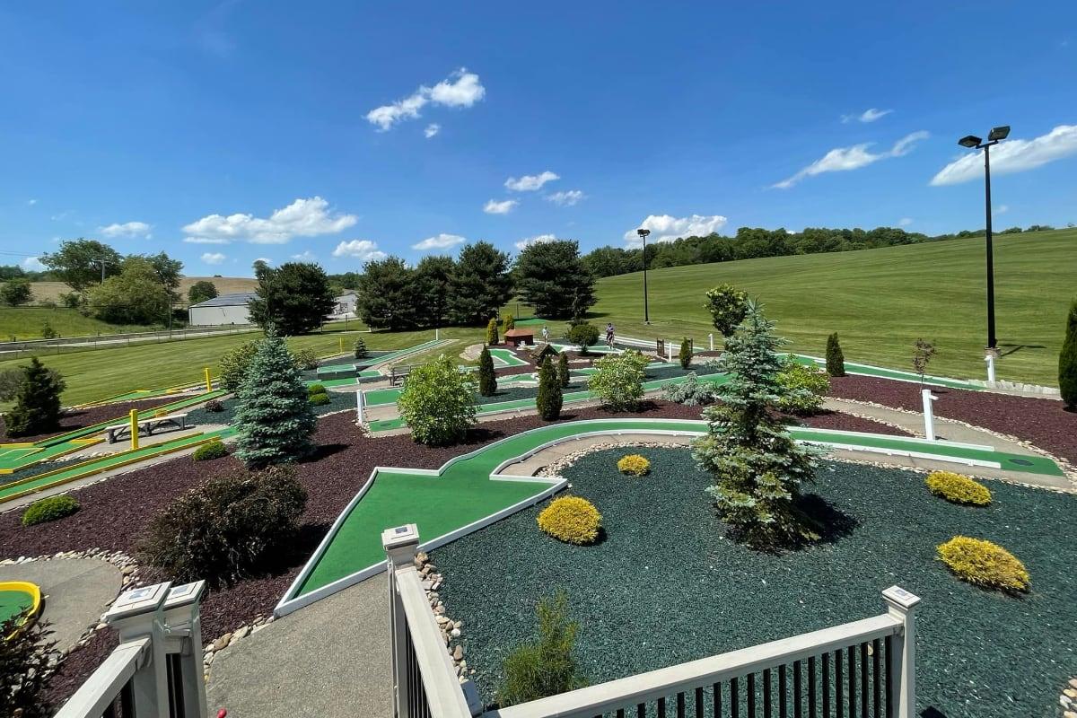 Cabin Creek miniature golf 