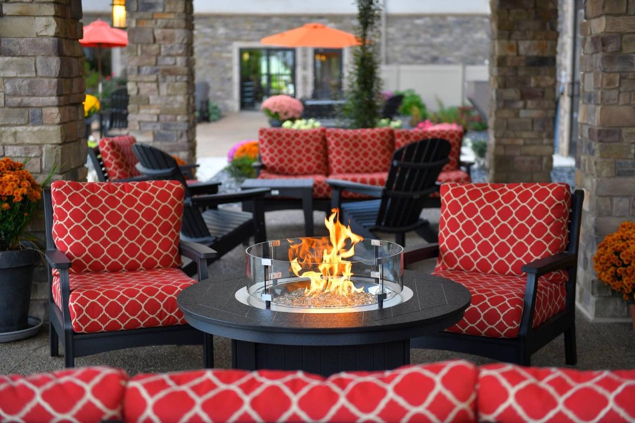 Patio at the Berlin Grande hotel