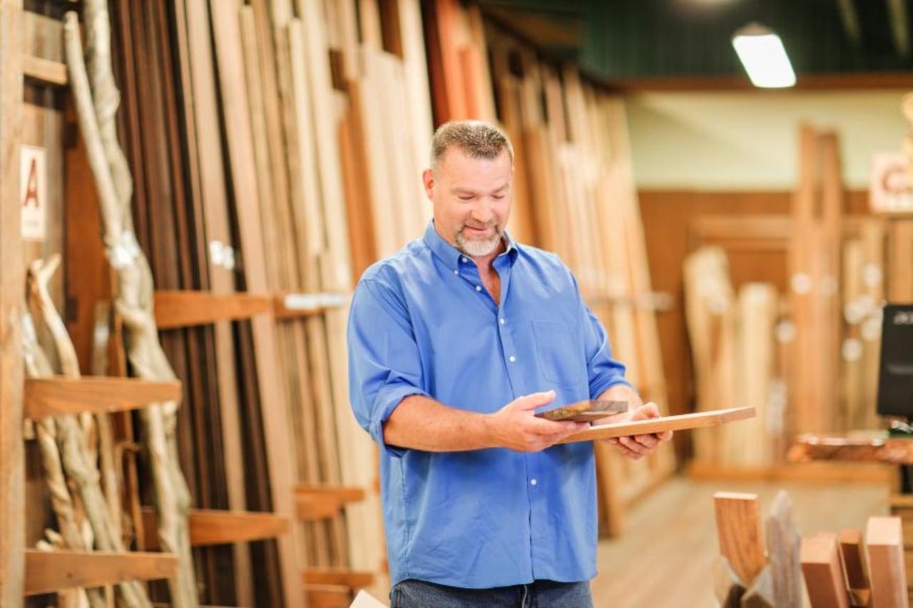 Shopping for hardwood at Keim