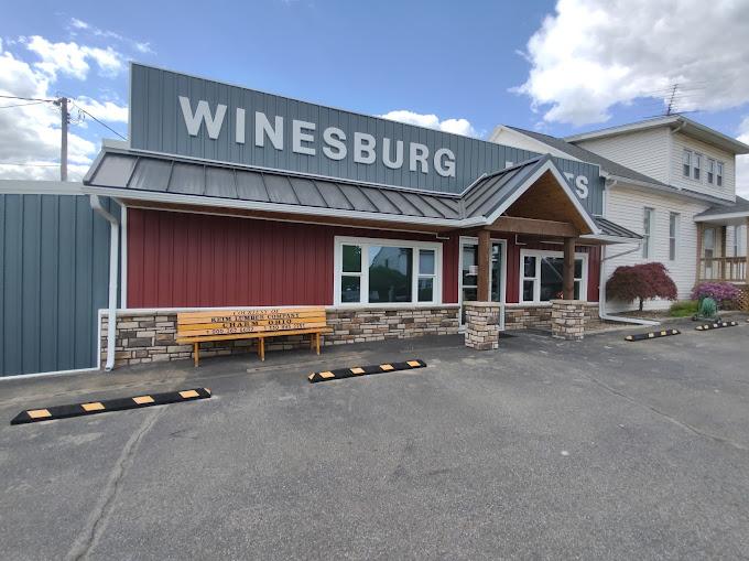 Exterior of Winesburg Meats